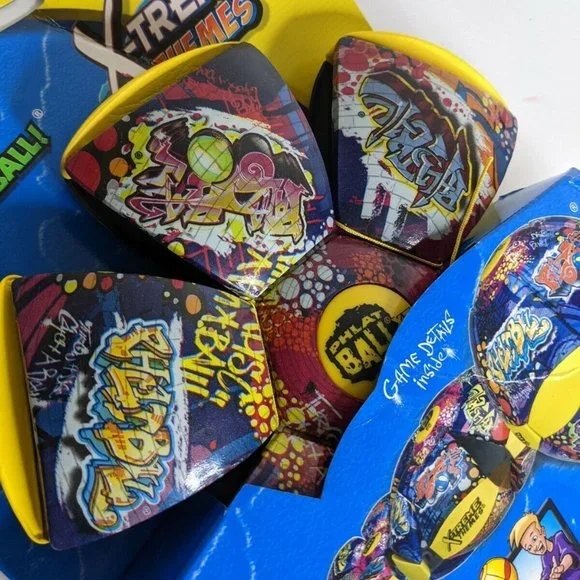 Phlat Ball X-Treme Extreme Themes Graffiti Flying disc frisbee outdoor - Picture 4 of 4